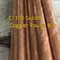 Barras redondas de cobre de grado C1100 120 mm longitud 1850 mm pureza de cobre 99,99%