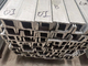 material de construcción galvanizado caliente de acero estructural estándar de la barra del canal U de 1.5m m Astm A36